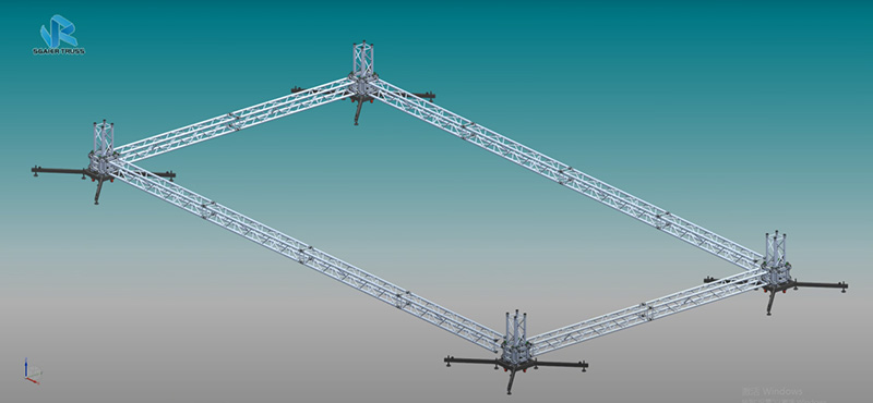 How to install the Aluminum Truss