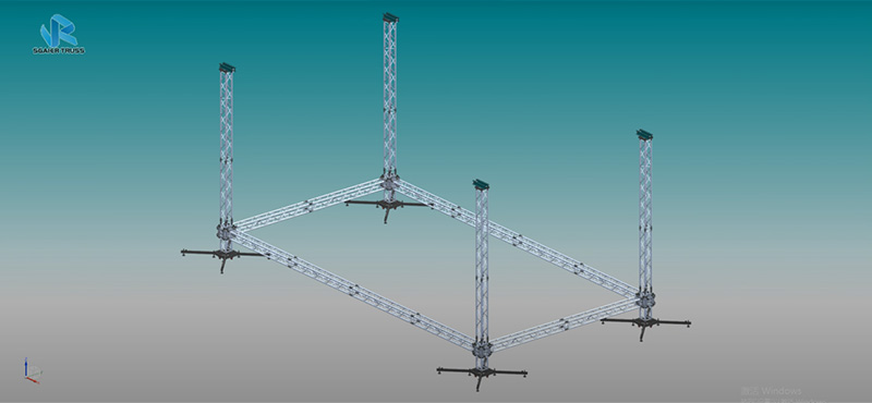 How to install the Aluminum Truss