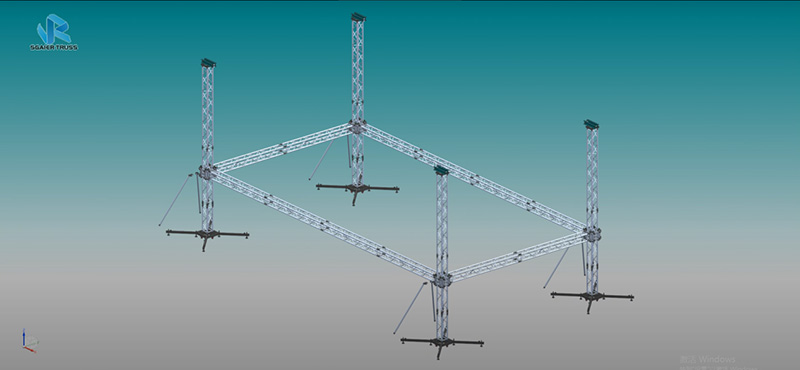 How to install the Aluminum Truss