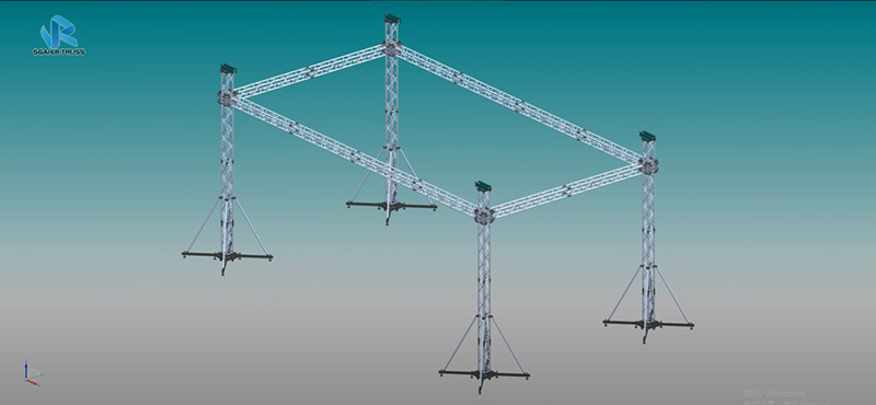 How to install the Aluminum Truss