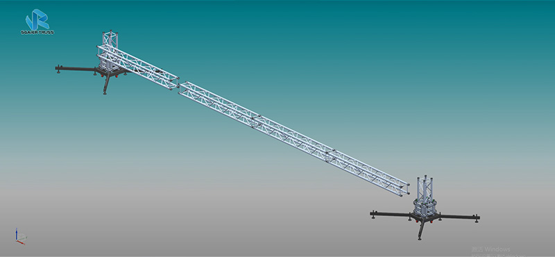 How to install the goal post truss