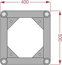 Bolt Truss B4050-H Size