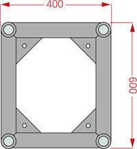 Bolt Truss B4060-H Size