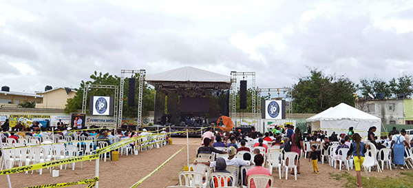 Roof Truss at the Dominican Music Festival Concert Customer Needs