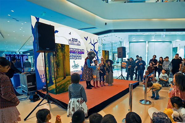 Small-scale indoor stage system in Liya Mongolia Effect Display