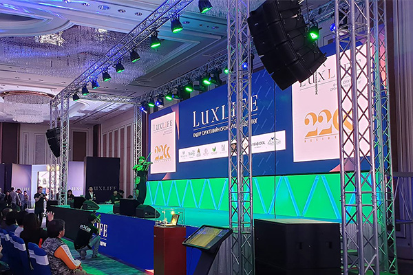 Small-scale indoor stage system in Liya Mongolia Effect Display